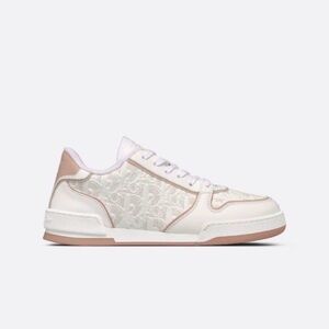 Dior B27 Low Sneakers White & Nude | Size 8 (EU 39) | Box & Bag